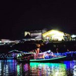 10 buah perahu berhias jadi tumpuan