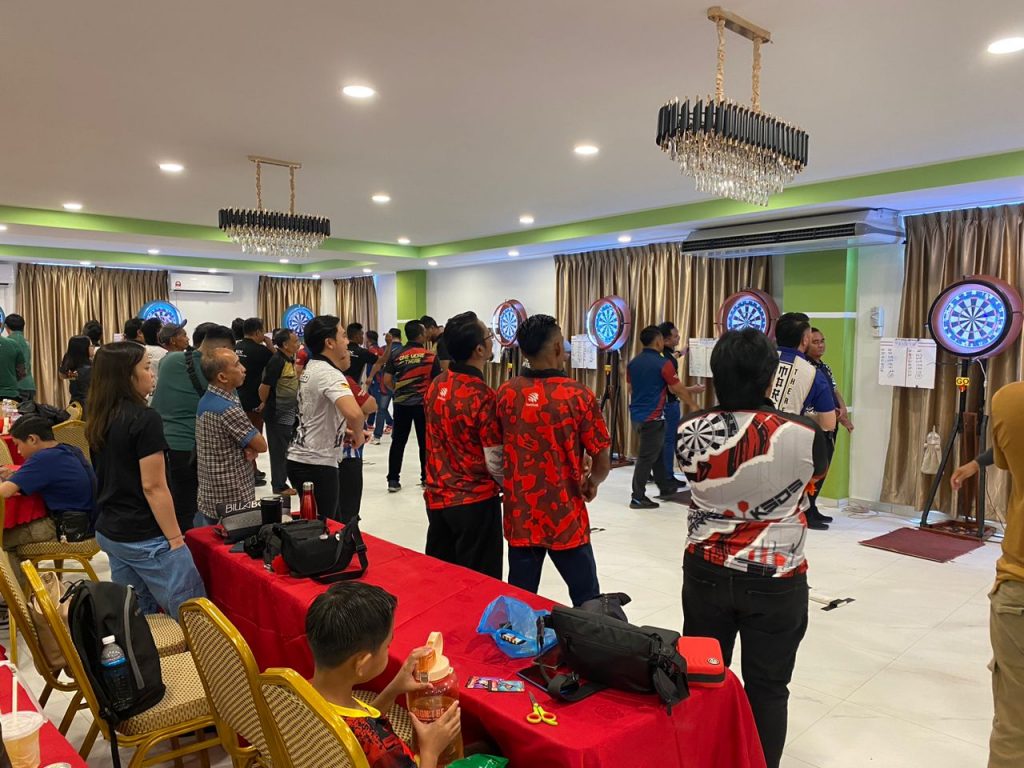 48 pasukan sertai Pertandingan Dart Karnival Belia DUN Lingga