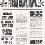 Futsal Gawai Raya Kabong 14 Jun ini